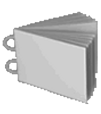Broschüre mit Ringösen, Endformat DIN lang quer (210 x 99 mm), 148-seitig