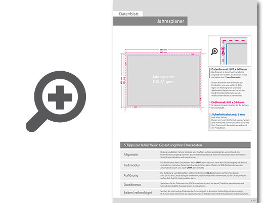 Product Bild jahresplaner_din_a1_quer_(841_x_594_mm)__4_0_einseitig_farbig
