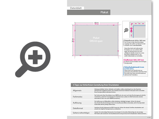 Product Bild plakat_din_a4_quer_(29_7_x_21_0_cm)_einseitig_schwarz_bedruckt_(1_0)